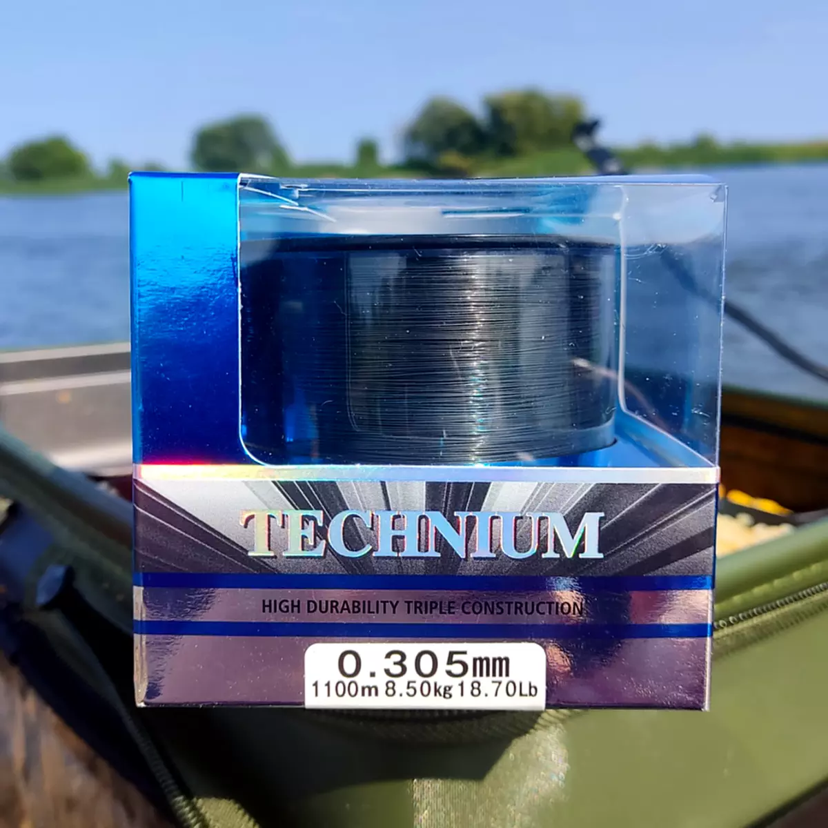 Shimano Technium Schnur in der Verpackung